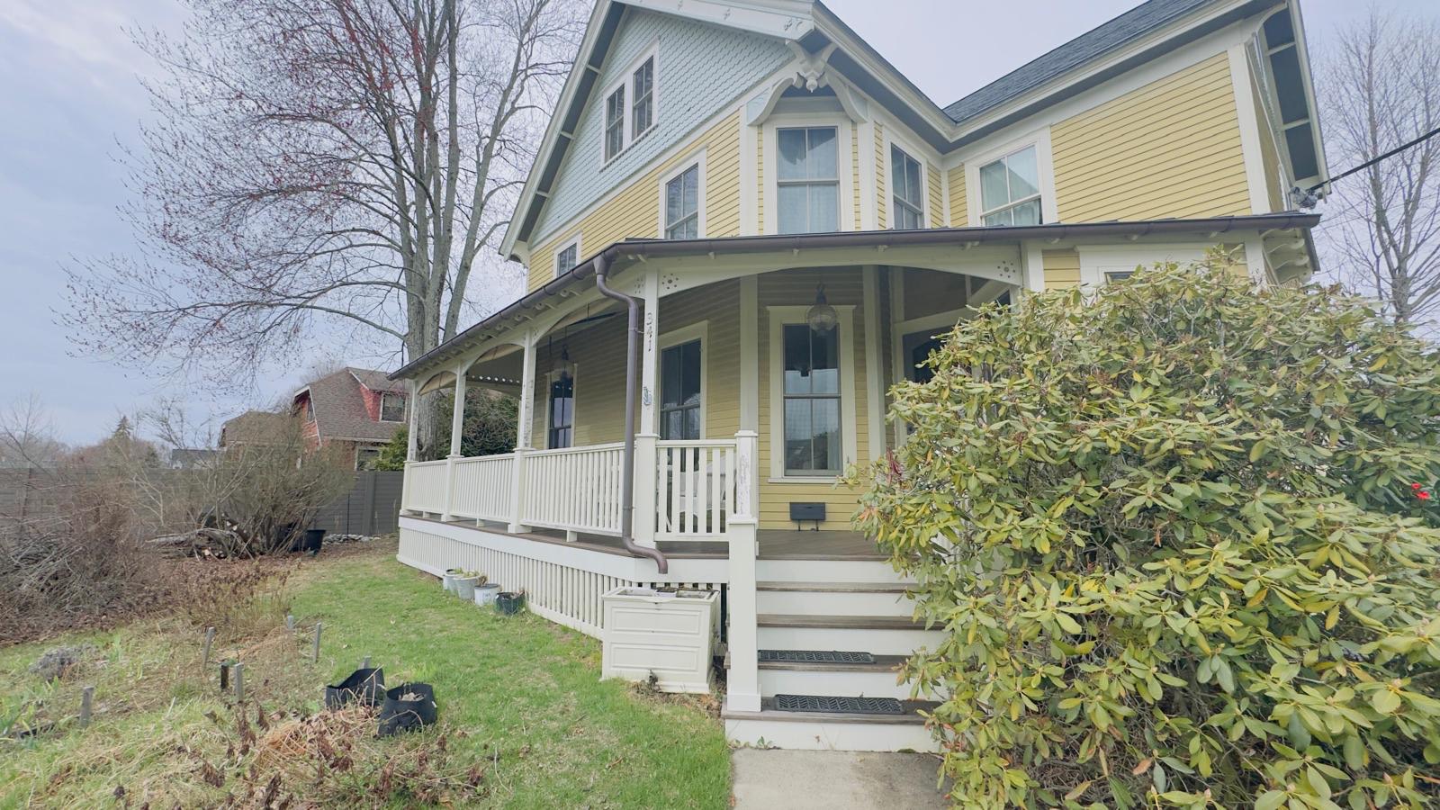 Wraparound porch repaint